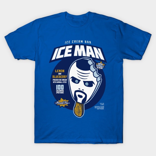 Ice Man Ice Cream Bars T-Shirt by RoundFive